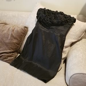 Calvin Klein Black Strapless Dress